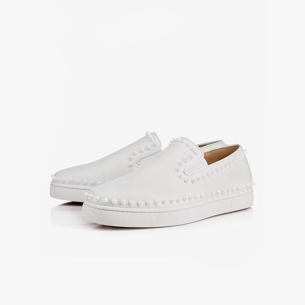Chic Studded Slip-On Sneakers - ARNO CONTI