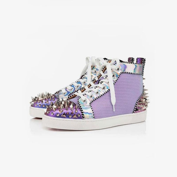 Lavender Skate Sneakers - ARNO CONTI
