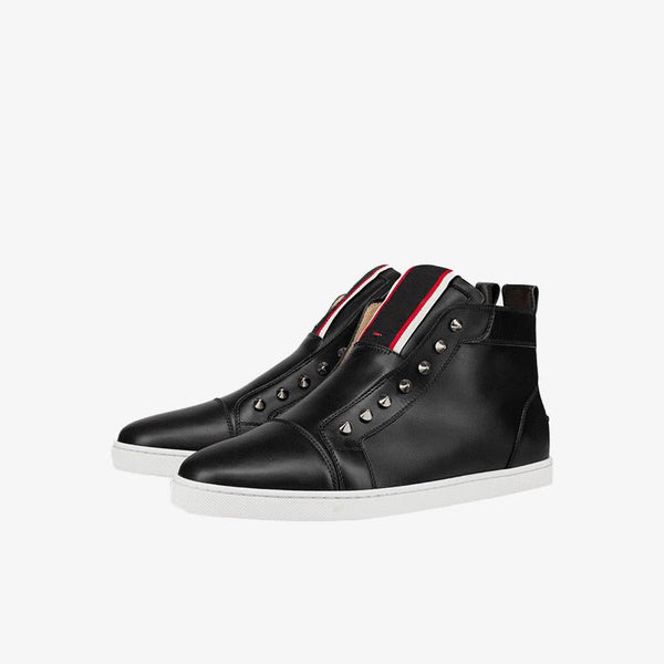 Calf Leather Low up Sneakers - ARNO CONTI