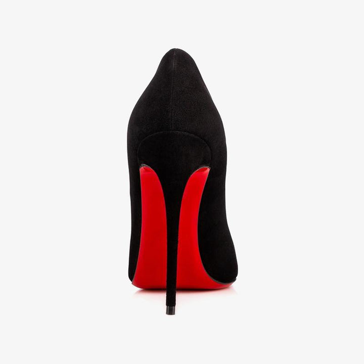 Elegant Suede Upper Pumps with 120mm Heel - ARNO CONTI