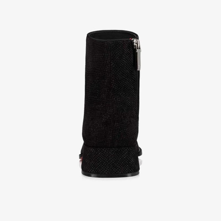 Black Fabric Ankle Boot - ARNO CONTI